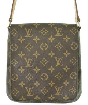 LOUIS VUITTON Shoulder Bag Brown All over pattern